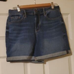a.n.a Blue Jean Shorts Size 10 High-rise Womens
